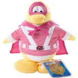 Disney Club Penguin 6.5 Inch Series 2 Plush Figure Gamma Girl [Includes Coin with Code!]